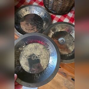 Antique Jane Parker Pie Tins